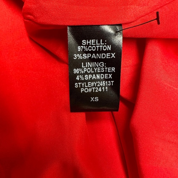 TUCKERNUCK Balloons sleeves Elegant Red Dress for Women size XS NWT - Picture 10 of 12